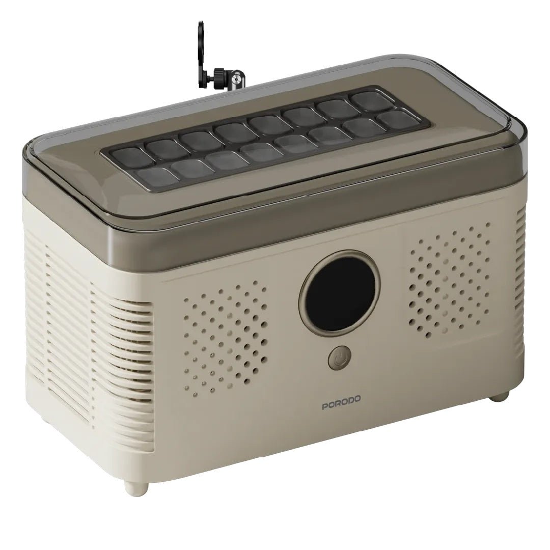 Porodo Lifestyle Frostiq Portable Ice Cube Maker - Beige