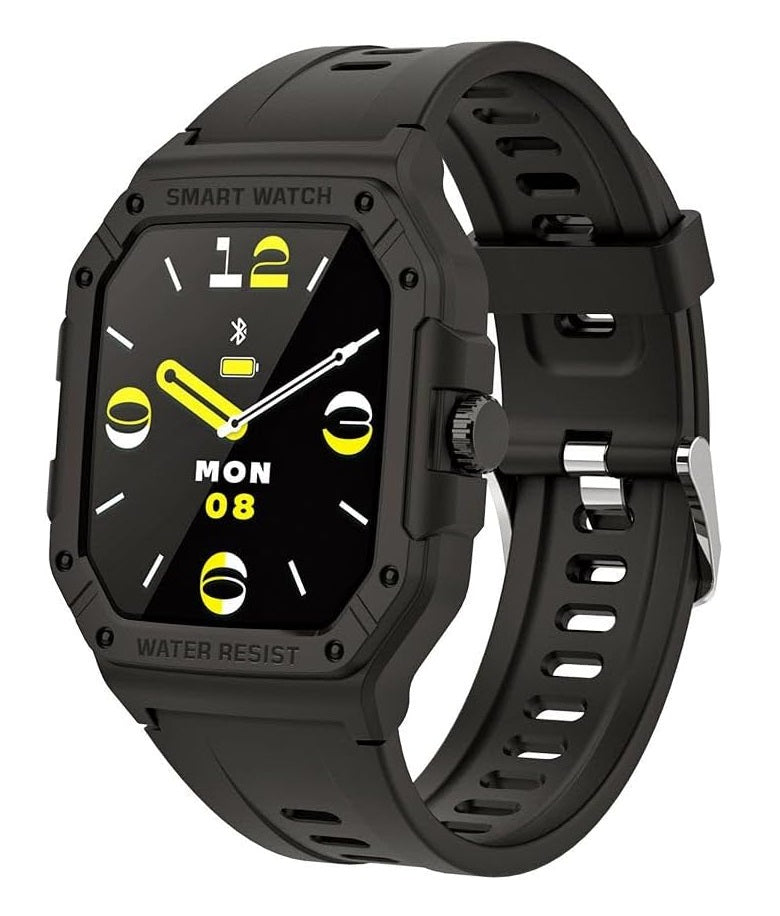Moxedo Junior SmartWatch 1.7” HD Screen for Girls/Boys with Cool 6 Watch Faces Sleep Mode 22 Sports Modes Alarm Clock Pedometer with Built-in Kids Games (Black) MX-SWK22-BK