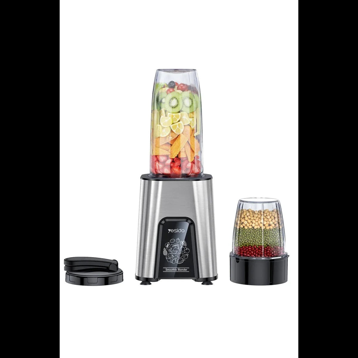 Yesido EC27 2-in-1 Juicer with Ice Crushing Function - Grey