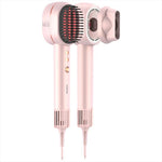 Porodo 2-In-1 Hair Dryer & Straightener Brush with Smart Temperature Control - Pink