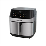 Green Lion Premium Air Fryer, LED Touchscreen, 8L Capacity - Black