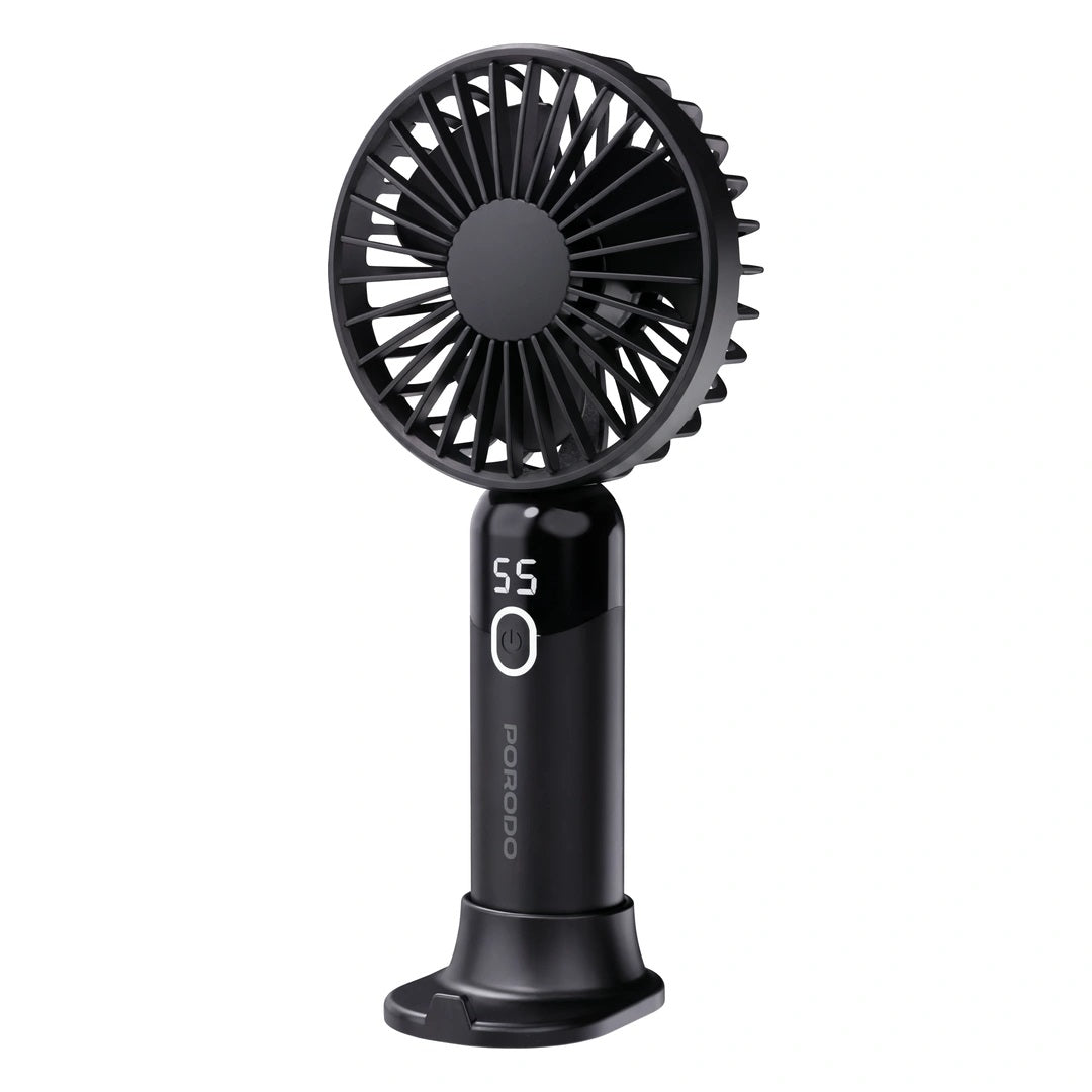 Porodo Lifestyle Chillo Air Portable Handheld Fan with LED Display 2114