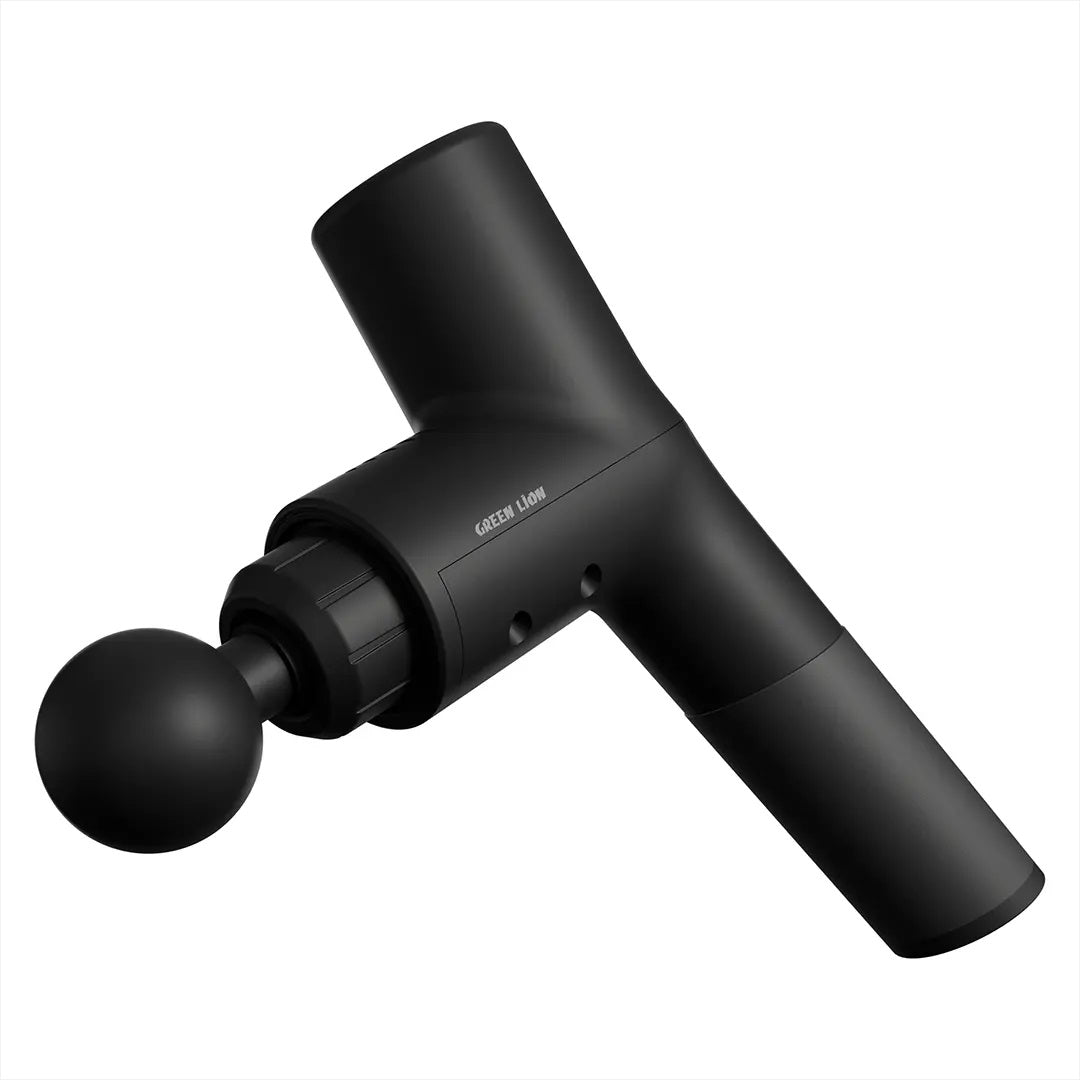 Green Lion Curve Feel Massage Gun - Black
