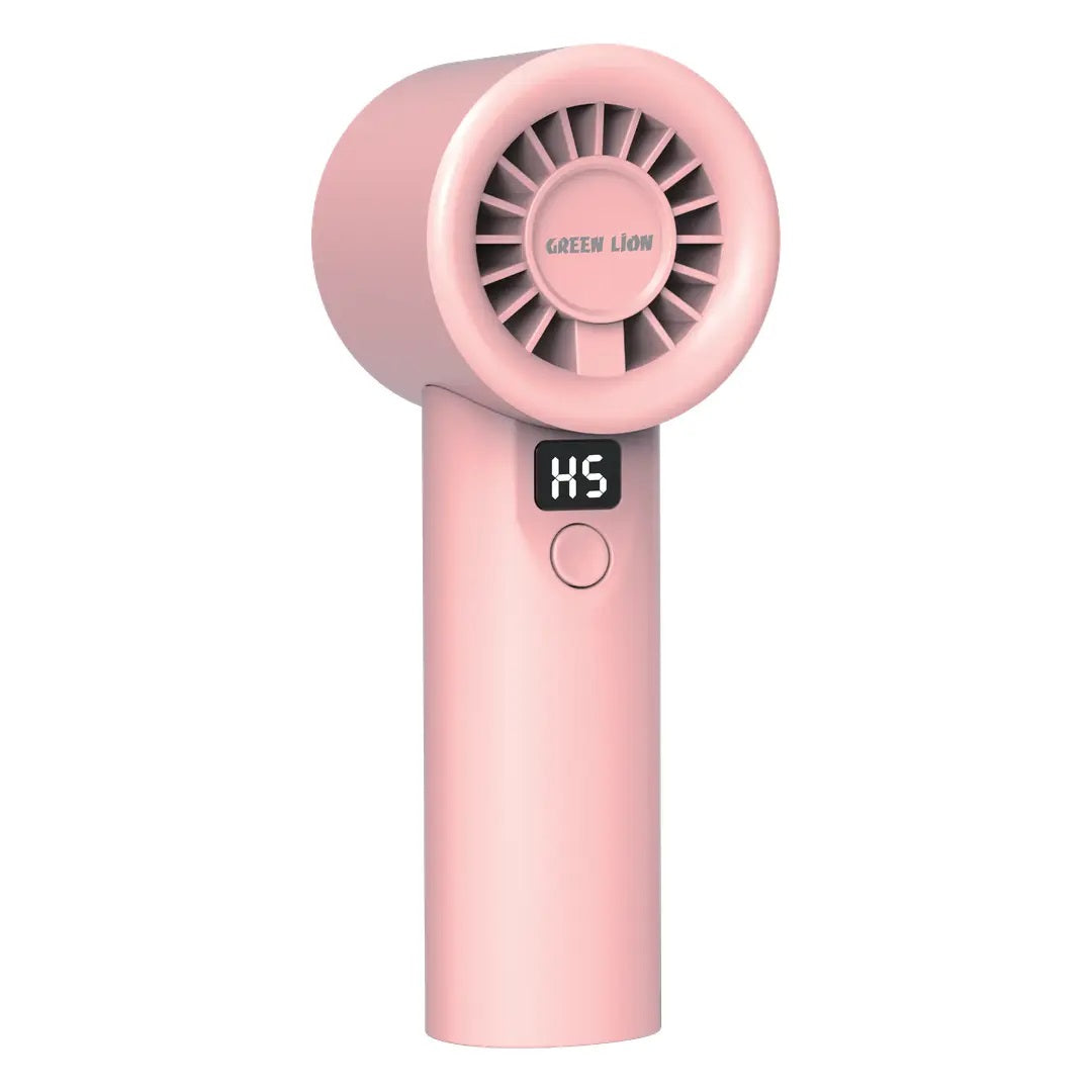 Wind Mate hand fan from Green Lion -  PINK 2840