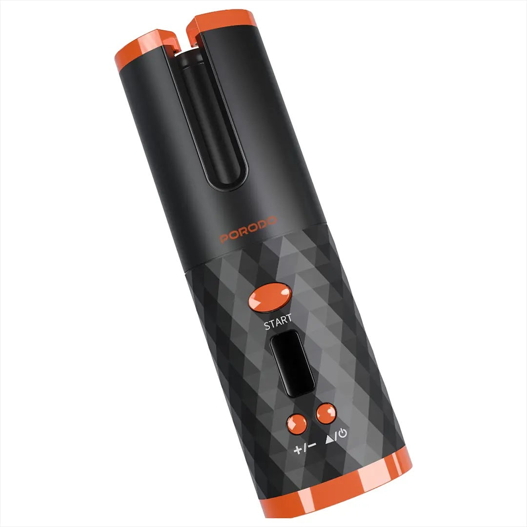 Porodo Lifestyle Automatic Hair Curler - Black