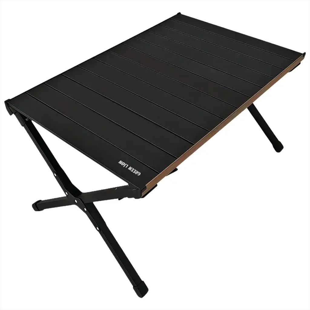 Green Lion Camp T3 Folding Camping Table - Black