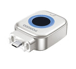 Porodo Auto Release Smart Auto-Cutoff Charging Adapter - Silver 2610