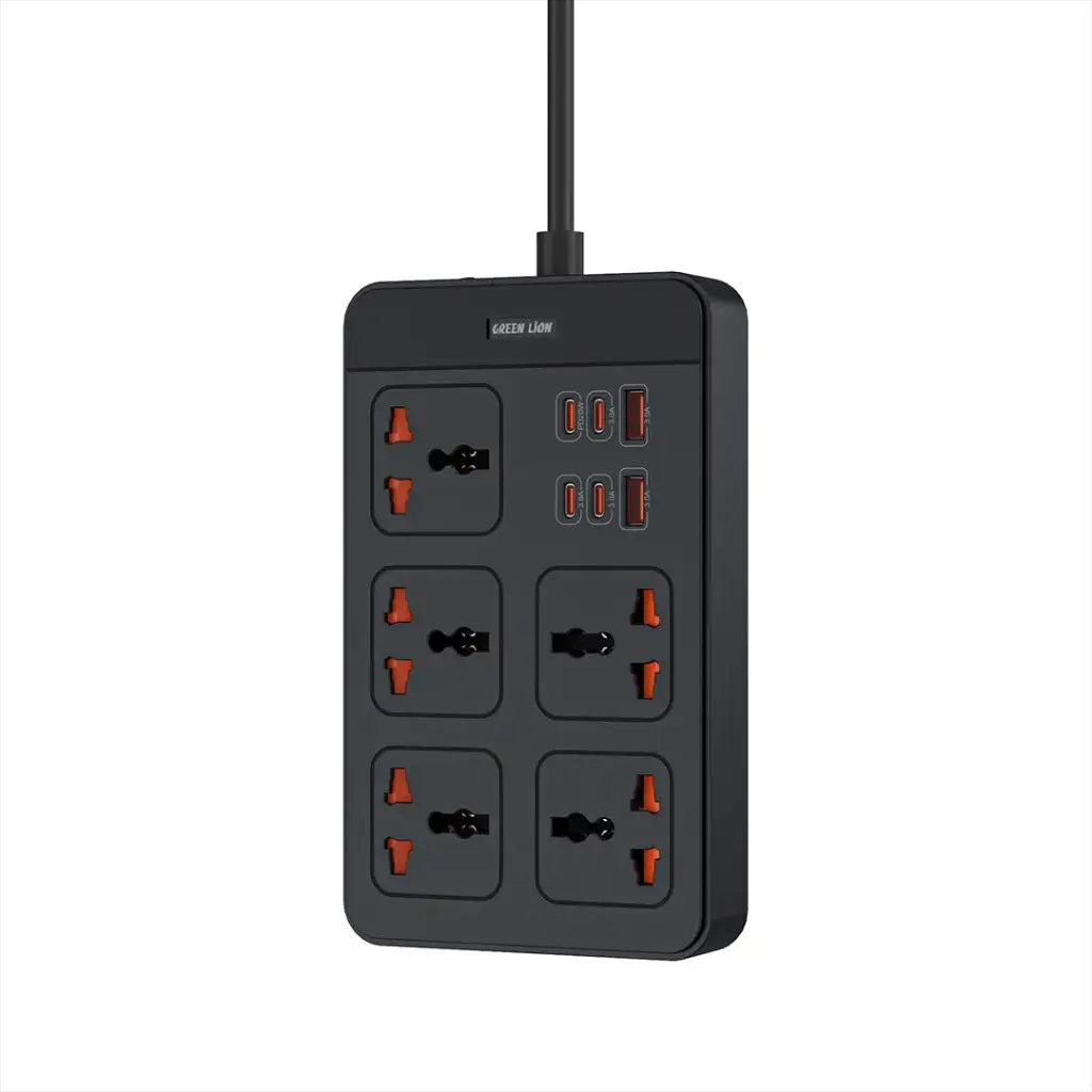 Green Lion GS 500 PD 20W Power Socket - Black