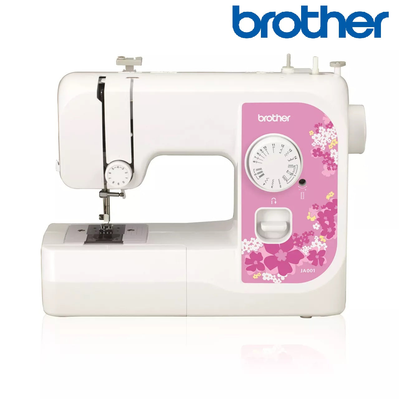 Brother JA001 Sewing Machine with 14 Built-in Stitches & 4-Step Buttonhole | Full-Size Home Sewing Machine