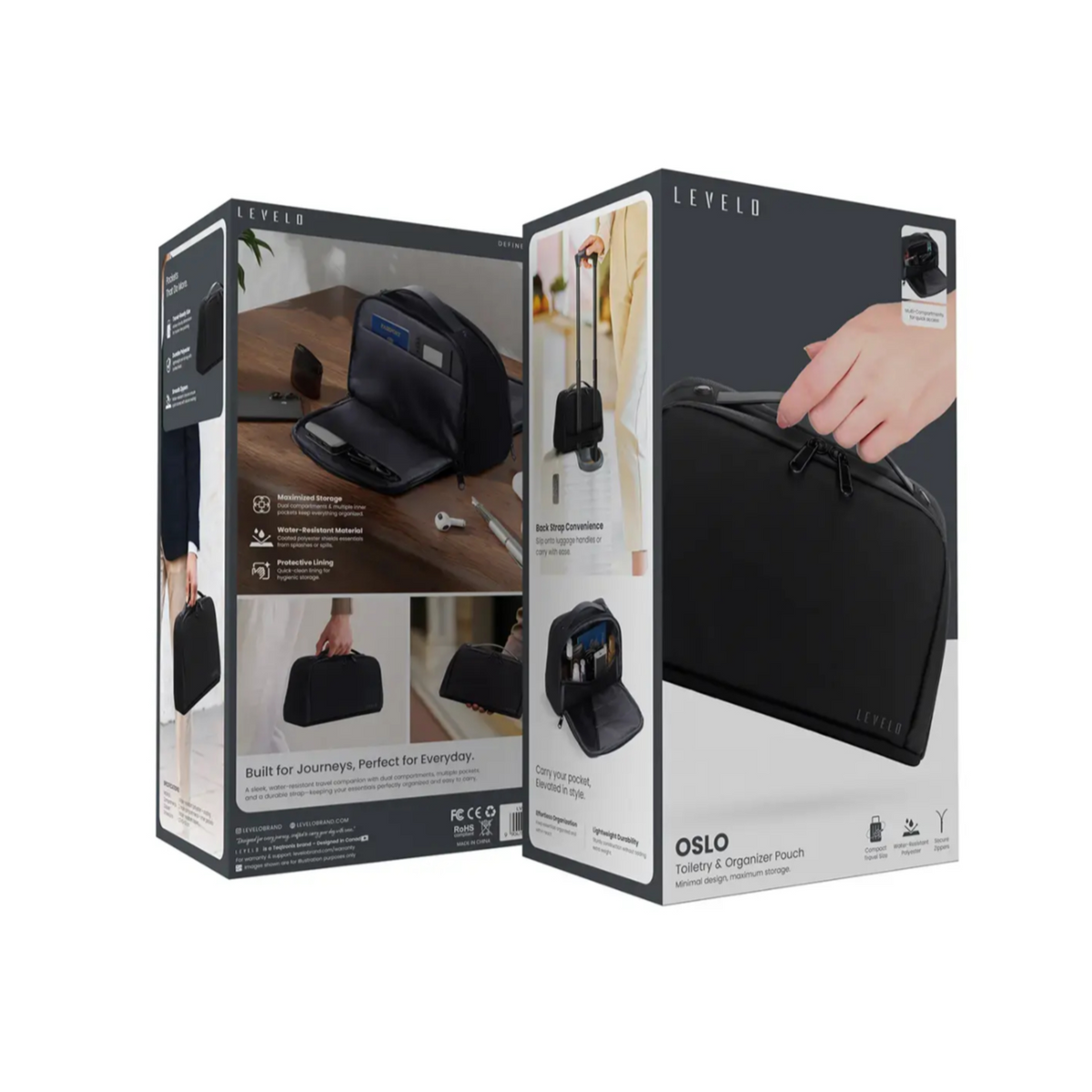 Levilo Oslo Personal Care Organizer Bag