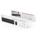 Yesido KB42 2.4G Wireless Keyboard & Mouse Combo – 104-Key Business Keyboard with Nano Receiver