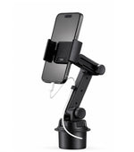 HU Access Car Water Cup Rocker Holder HAC-1035 | 360° Adjustable Cup Holder Phone Mount