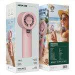 Wind Mate hand fan from Green Lion -  PINK 2840