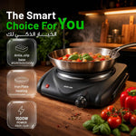 Green Lion Single Plate Electric Hob - Black