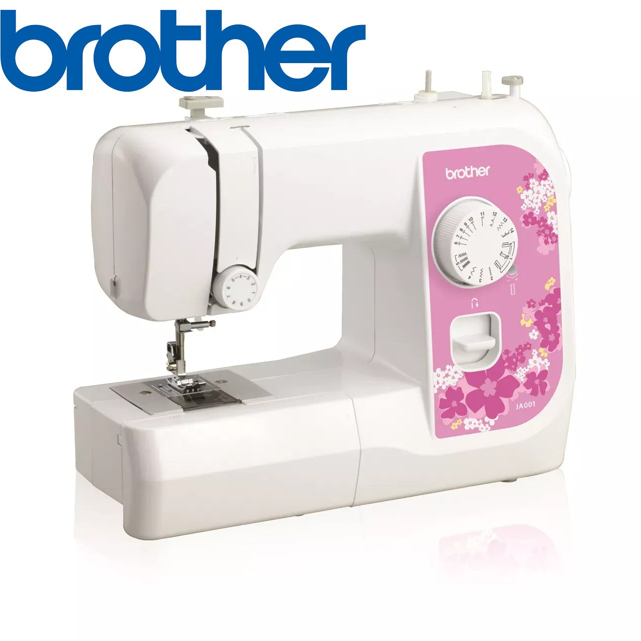 Brother JA001 Sewing Machine with 14 Built-in Stitches & 4-Step Buttonhole | Full-Size Home Sewing Machine