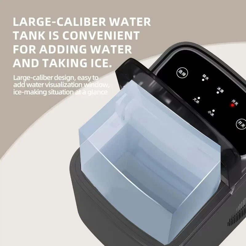 Portable Ice Machine ZSW ZB13-Black