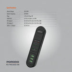 Porodo 50W Multi-Port USB Charging HUB - Black