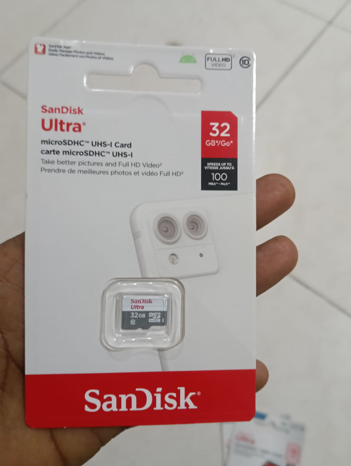 Memory Card Sandisk Ultra 32Gb.