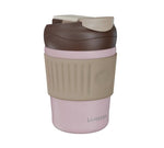 Lepresso Morningscape Tumbler Mug Dual Sip Pink