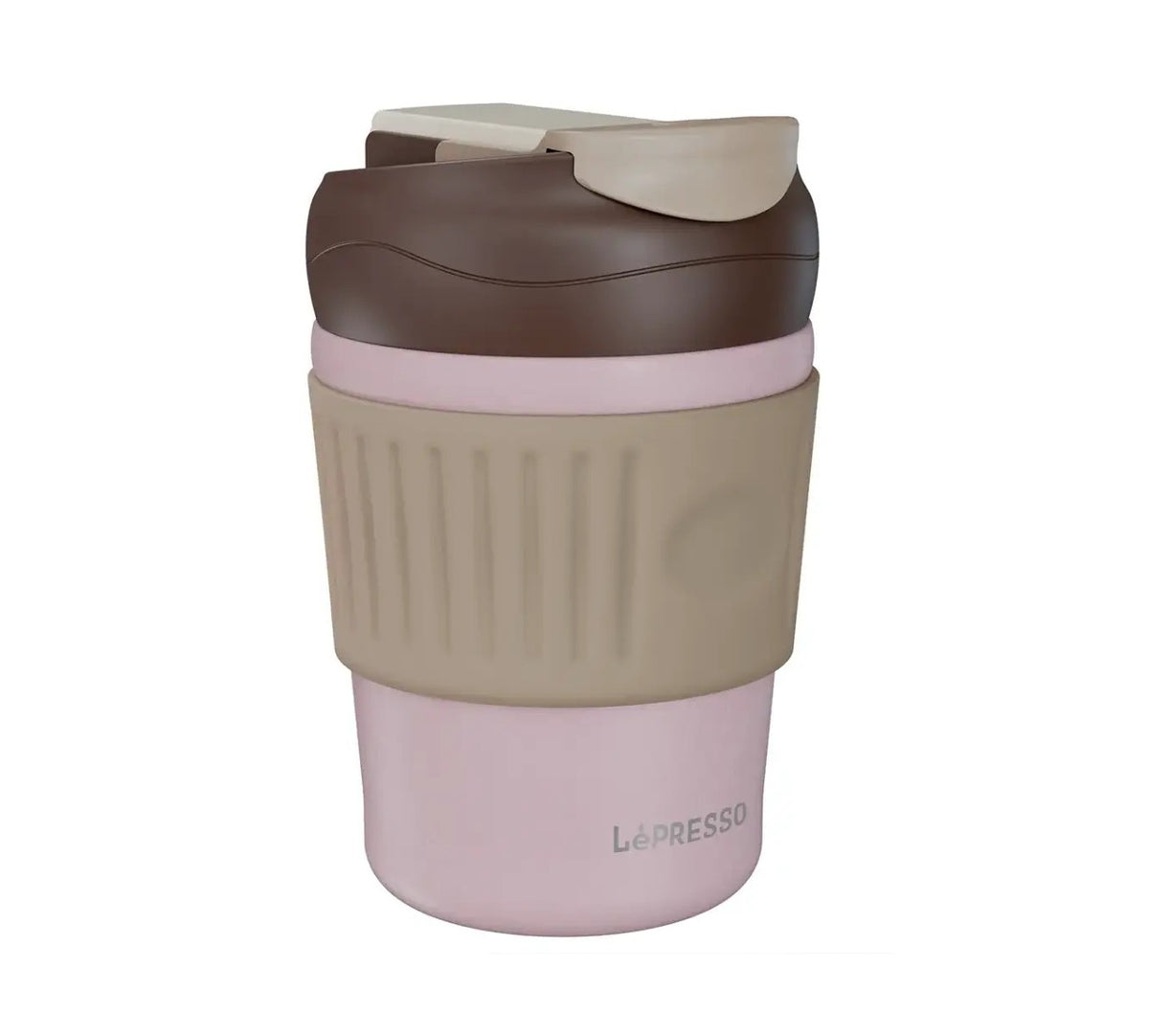 Lepresso Morningscape Tumbler Mug Dual Sip Pink