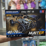 Hunter 1:14 Scale 4WD High-Speed RC Off-Road Buggy | 2.4GHz Remote Control | Brushless Motor | RTR