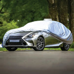 Green Lion Smart Solar Car Cover - Grey