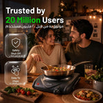 Green Lion Single Plate Electric Hob - Black
