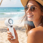 Wind Mate hand fan from Green Lion -  PINK 2840