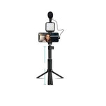PLOKAMA PK-772 Video Making Kit with LED Fill Light, Microphone, Tripod & Smartphone Holder