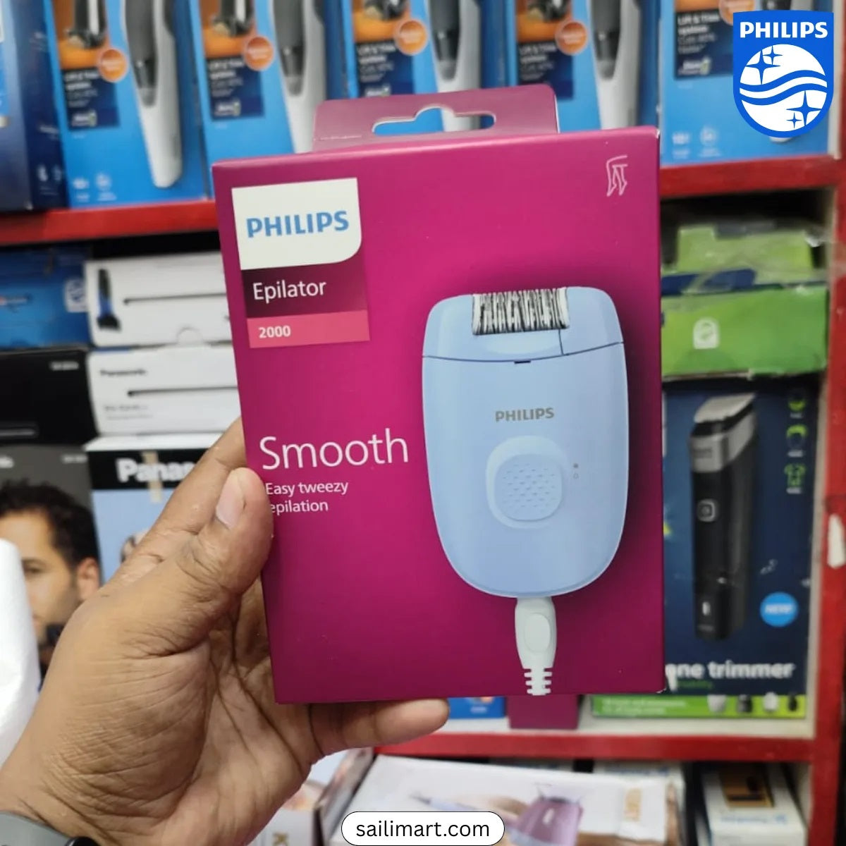 Philips BRE228/00 Epilator for Women Series 2000