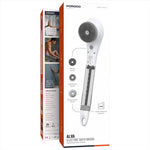 Porodo Lifestyle Alva Electric Bath Brush with Rechargeable Spin Scrubber & Lotion Dispenser - Grey