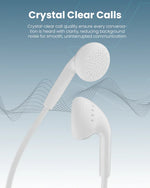 Moxedo Wired Stereo Earphones Lightning Connector Earphone with In-Line Remote, Built-in Microphone Compatible for iPhone 14/13/12/11 Pro Max/X/XS Max/XR (White)