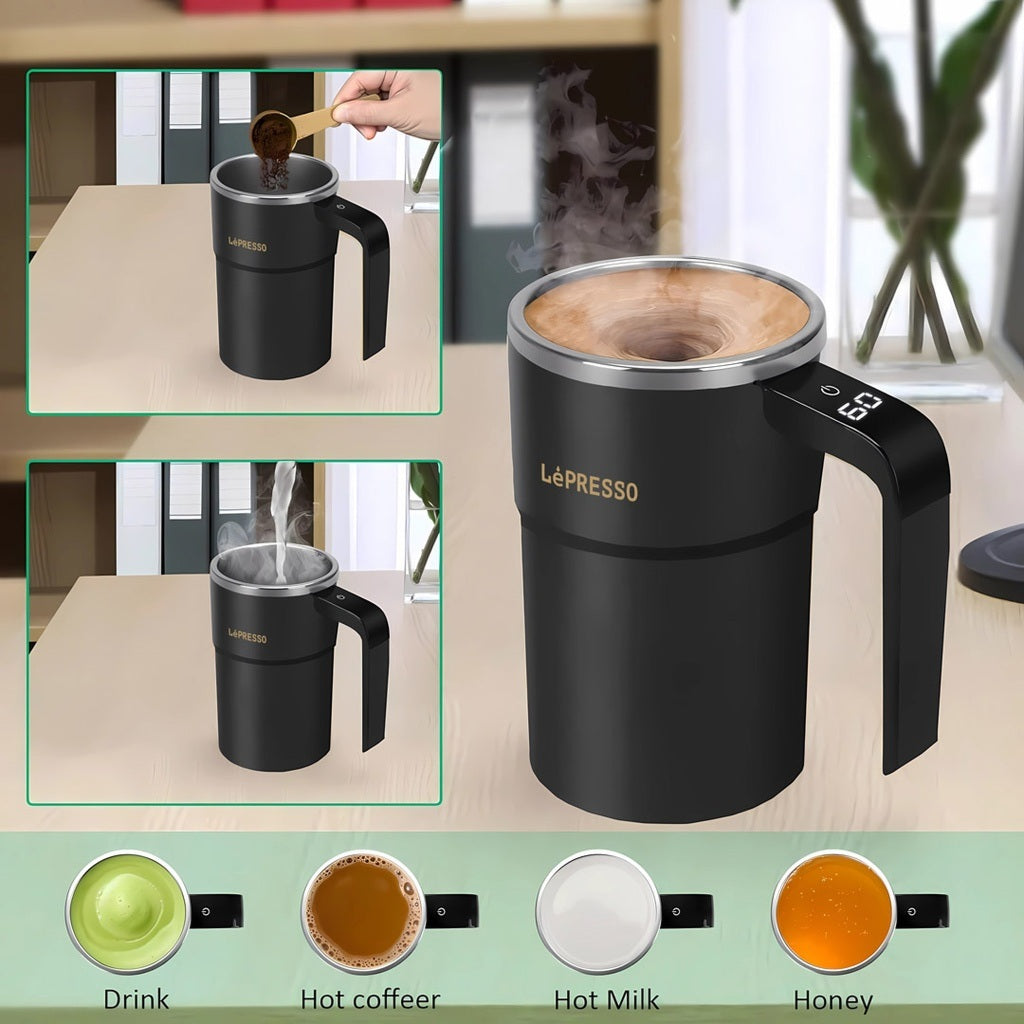 Auto Stirring Mug -lepresso 9055