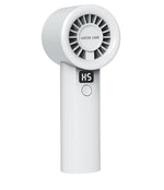 Green Lion WIND MATE Handheld Fan, 800mAh Rechargeable Battery, Quiet Operation, USB-C Rechargeable, Portable & Lightweight, One-Button Control, Digital Display, 2 Hrs, 3-4 Hrs, USB-C, 10000 RPM