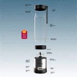 Moxedo Frutiva Rechargeable Portable Juicer Blender, 450ml Personal Smoothie Maker - MX-JB003-BK