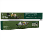 Green Lion Camp T3 Folding Camping Table - Black