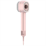 Porodo 2-In-1 Hair Dryer & Straightener Brush with Smart Temperature Control - Pink