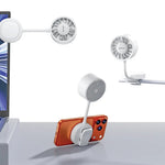 Green Lion Mag Breeze Portable Fan - White 9184