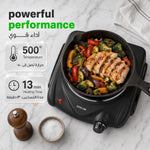 Green Lion Single Plate Electric Hob - Black