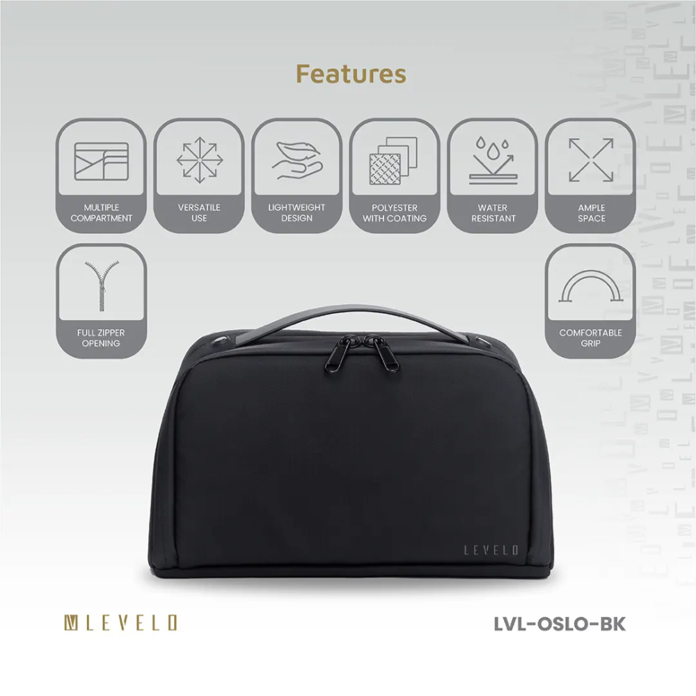 Levilo Oslo Personal Care Organizer Bag