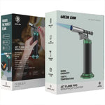 Green Lion Jet Flame Pro Windproof Lighter - Black