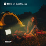Green Lion Solar Camping Light 7200mAh - Silver