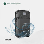 Green Lion Solar 5-Panel 20000mAh Power Bank PD20W - Black