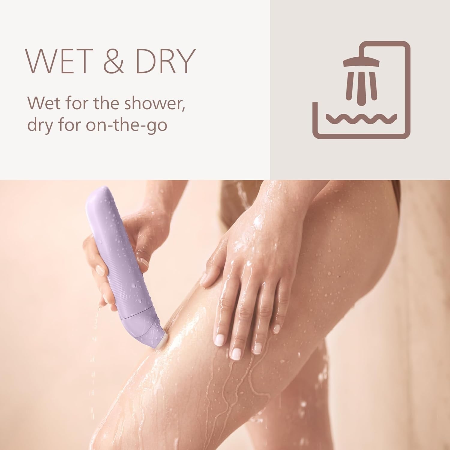 Philips Lady Shaver Series 6000 Wet & Dry Cordless Shaver BRL138/00