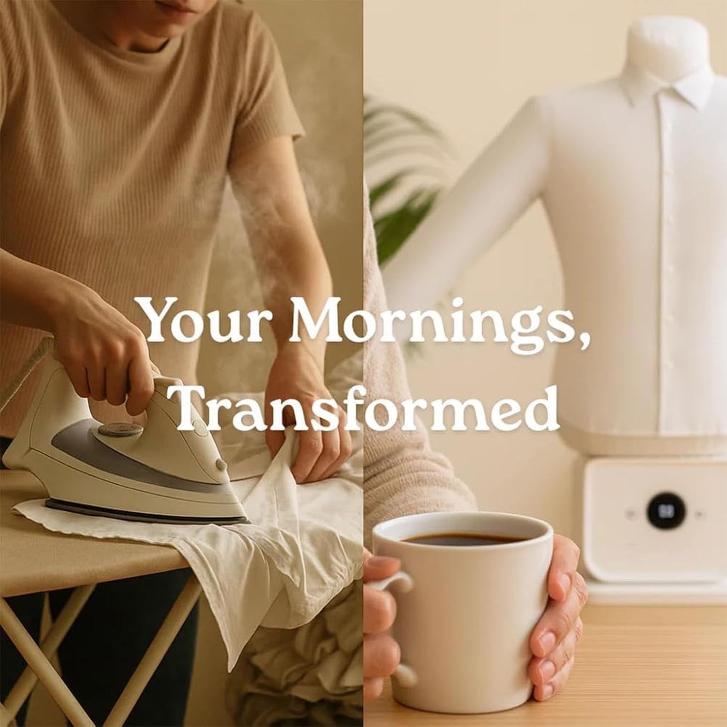 2026 New Ironing Machine, upgrade Automatic Ironing Machine, Time & Temperature Adjustable, 8 Minutes Quick Ironing Dry & Built-In Aromatherapy Tank, for Shirts, Pants, Shoes