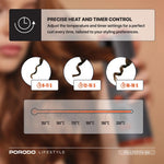 Porodo Lifestyle Automatic Hair Curler - Black