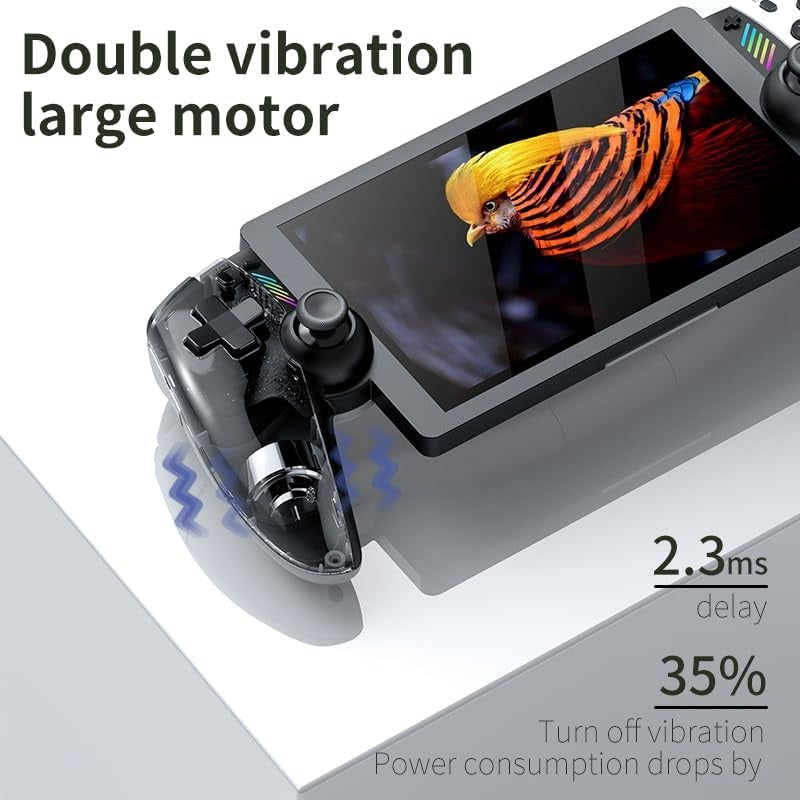 M28 Retro Handheld Game Console 7.1” IPS HD Screen, 20,000+ Built-in Games, Linux Gaming System, Dual Analog Sticks, HDMI 4K TV Output, RGB Lighting,...