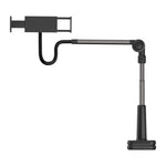 Porodo Lazy Man Stand with Magnetic Suction 92CM - Black