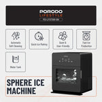 Porodo Lifestyle Sphere Ice Machine - Black