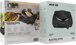 Green Lion Single Plate Electric Hob - Black